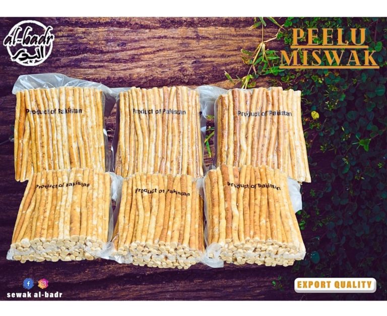 Peelu Miswak 15cm X 7-8mm 100 Pcs Pack
